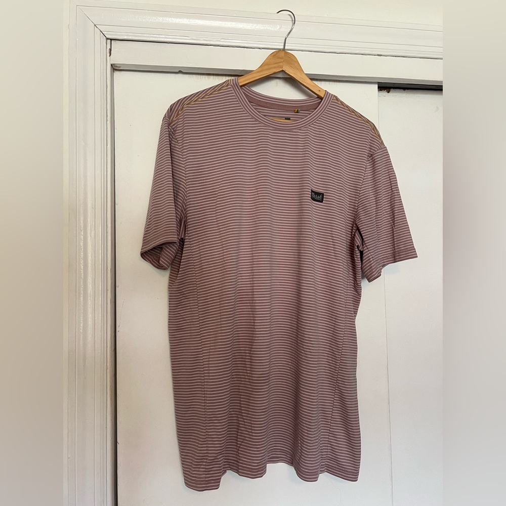 Marsh Wear - Striped Mauve T-Shirt
